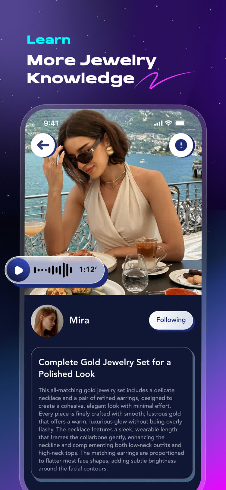 Voice note sharing